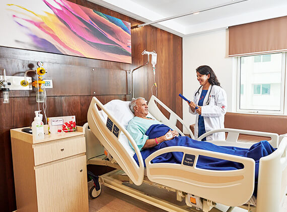 Clinic waiting area